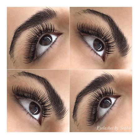 Swindon beautiful eyelash extensions from Eyelashes by Sophie